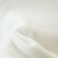 Détail matière polyester structuré boléro femme blanc — Atelier Sélène