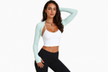 Boléro Zénith vert menthe femme sport quotidien — Atelier Sélène